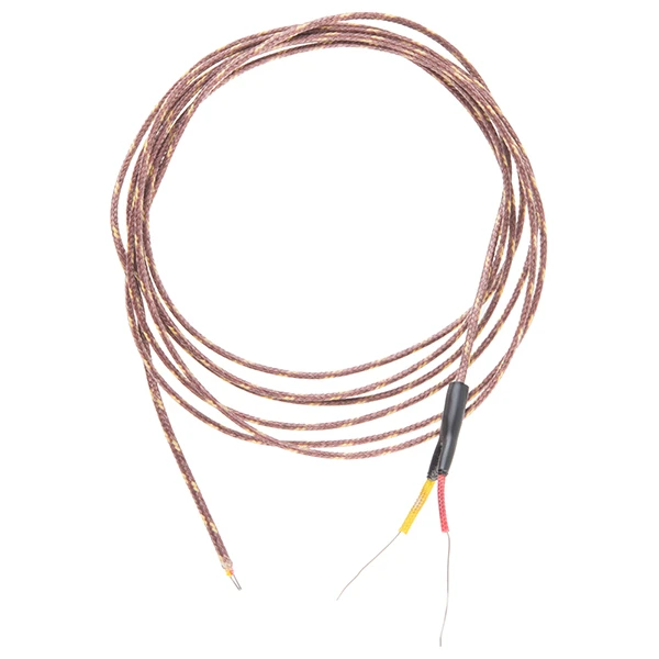 Thermocouple Type-K - Glass Braid Insulated (Bare Wire) 3 Thermocouple Type-K - Glass Braid Insulated (Bare Wire)