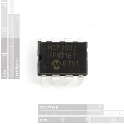 Analog To Digital Converter - MCP3002 -Electronic Components Store 08636 01 L