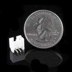 JST Right Angle Connector - Through-Hole 3-Pin -Electronic Components Store 09750 04