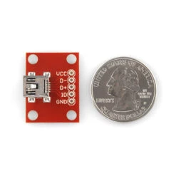 SparkFun USB Mini-B Breakout -Electronic Components Store 09966 04