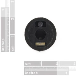 Black Knob - 15x19mm -Electronic Components Store 09998 03