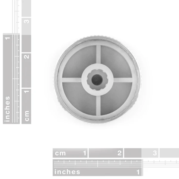 Silver Metal Knob - 14x24mm 5 Silver Metal Knob - 14x24mm - Image 3