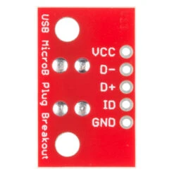 SparkFun USB MicroB Plug Breakout -Electronic Components Store 10031 03a