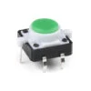 LED Tactile Button - Green -Electronic Components Store 10440 LED Tactile Button Green 01