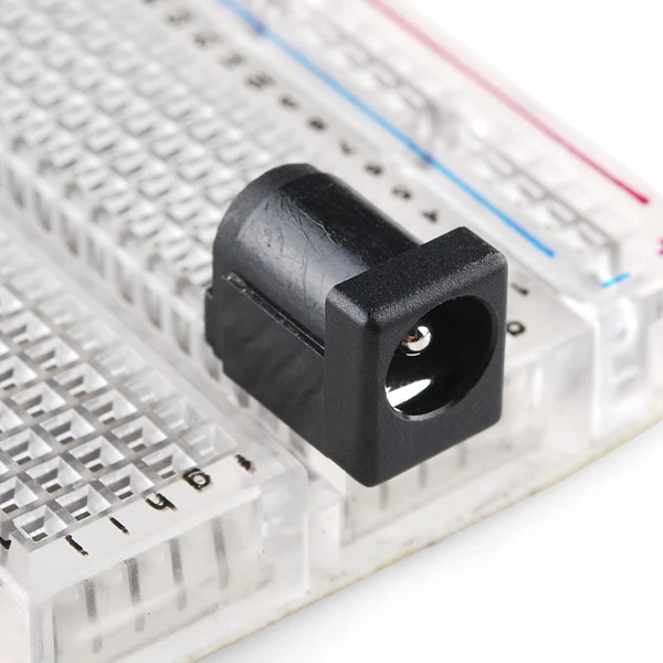 DC Barrel Jack Adapter - Breadboard Compatible 5 DC Barrel Jack Adapter - Breadboard Compatible - Image 3