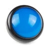 Big Dome Pushbutton - Blue -Electronic Components Store 11274 Big Dome Pushbutton Blue 01