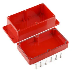 Big Red Box - Enclosure 9 Big Red Box - Enclosure -Electronic Components Store 11366 04