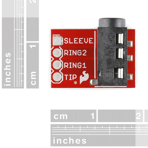 SparkFun TRRS 3.5mm Jack Breakout 4 SparkFun TRRS 3.5mm Jack Breakout - Image 2
