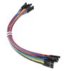 Jumper Wires Premium 6" F/F - 20 AWG (10 Pack) -Electronic Components Store 11710 01