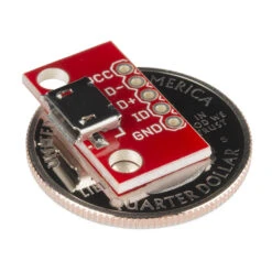 SparkFun MicroB USB Breakout 9 SparkFun MicroB USB Breakout -Electronic Components Store 12035 04