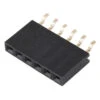 Header - 6-pin Female (SMD, 0.1", Right Angle) -Electronic Components Store 12590 01