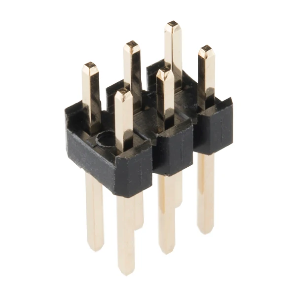 Header - 2x3 (Male, 0.1") 3 Header - 2x3 (Male, 0.1")