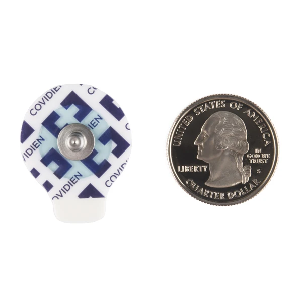 Disposable Surface EMG/ECG/EKG Electrode - 24mm (10 Pack) 4 Disposable Surface EMG/ECG/EKG Electrode - 24mm (10 Pack) - Image 2