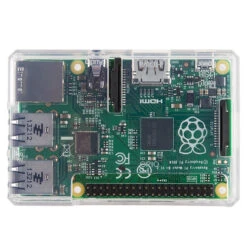 Pi Tin For The Raspberry Pi - Clear -Electronic Components Store 13103 04