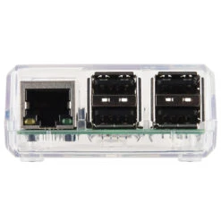 Pi Tin For The Raspberry Pi - Clear -Electronic Components Store 13103 06