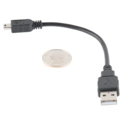 USB Mini-B Cable - 6" -Electronic Components Store 13243 03