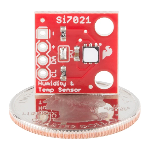 SparkFun Humidity And Temperature Sensor Breakout - Si7021 5 SparkFun Humidity And Temperature Sensor Breakout - Si7021 - Image 4