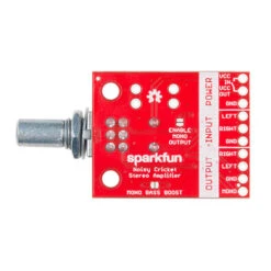 SparkFun Noisy Cricket Stereo Amplifier - 1.5W -Electronic Components Store 14475 SparkFun Noisy Cricket Stereo Amplifier 1.5W 03