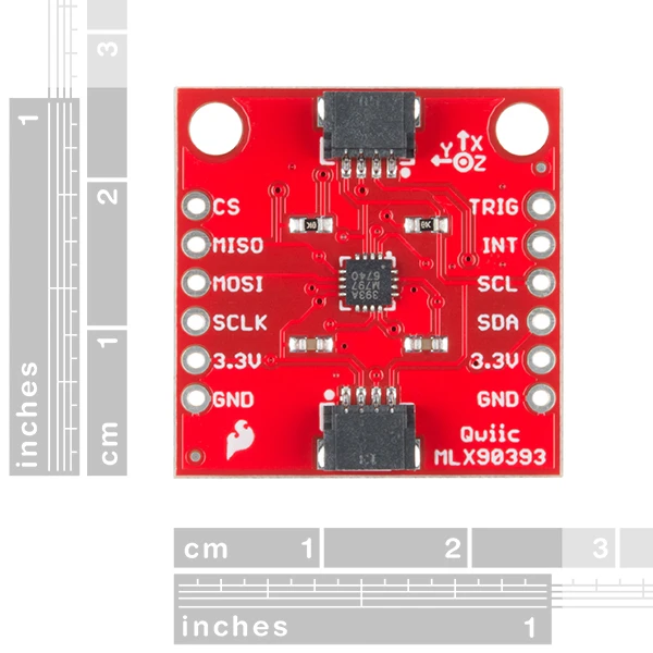 SparkFun Triple Axis Magnetometer Breakout - MLX90393 (Qwiic) 4 SparkFun Triple Axis Magnetometer Breakout - MLX90393 (Qwiic) - Image 2