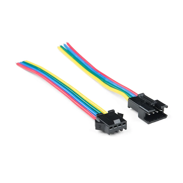 LED Strip Pigtail Connector (4-pin) 3 LED Strip Pigtail Connector (4-pin)