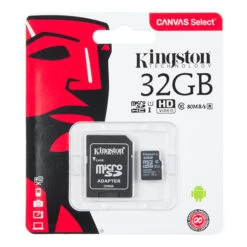 MicroSD Card With Adapter - 32GB (Class 10) -Electronic Components Store 14832 microSD Card with Adapter 32GB Class 10 01