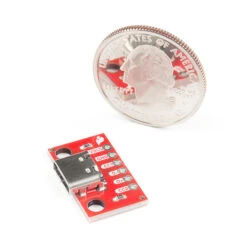 SparkFun USB-C Breakout - Horizontal -Electronic Components Store 15100 SparkFun USB C Breakout 04