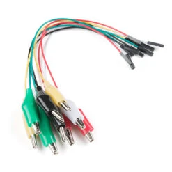 Alligator Clip With Female Header (10 Pack)