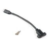 Panel Mount USB Micro-B Extension Cable - 6" -Electronic Components Store 15464 Panel Mount USB Micro B Extension Cable 6in. 01c