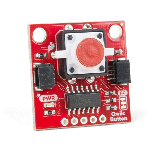 SparkFun Qwiic Button - Red LED 3 SparkFun Qwiic Button - Red LED