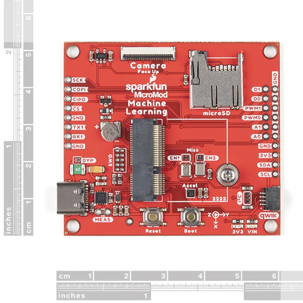SparkFun MicroMod Machine Learning Carrier Board 4 SparkFun MicroMod Machine Learning Carrier Board - Image 2