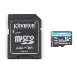 Kingston Canvas Go! Plus 64GB MicroSD Card With Adapter 7 Kingston Canvas Go! Plus 64GB MicroSD Card With Adapter -Electronic Components Store 16498 Kingston Canvas Go Plus 64GB MicroSD Card with Adapter 02 6