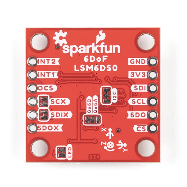 SparkFun 6 Degrees Of Freedom Breakout - LSM6DSO (Qwiic) 5 SparkFun 6 Degrees Of Freedom Breakout - LSM6DSO (Qwiic) - Image 3