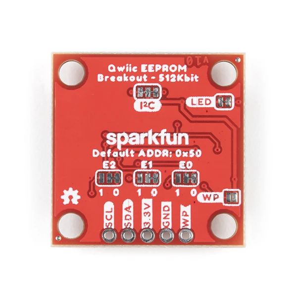 SparkFun Qwiic EEPROM Breakout - 512Kbit 5 SparkFun Qwiic EEPROM Breakout - 512Kbit - Image 3