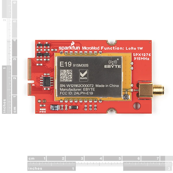 SparkFun MicroMod LoRa Function Board 4 SparkFun MicroMod LoRa Function Board - Image 2