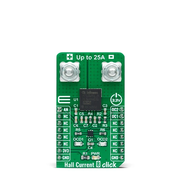 MIKROE Hall Current 8 Click - 25A 4 MIKROE Hall Current 8 Click - 25A - Image 2
