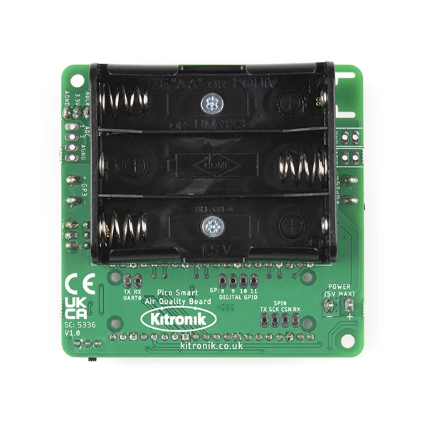 Kitronik Air Quality Datalogging Board For Pico 6 Kitronik Air Quality Datalogging Board For Pico - Image 4
