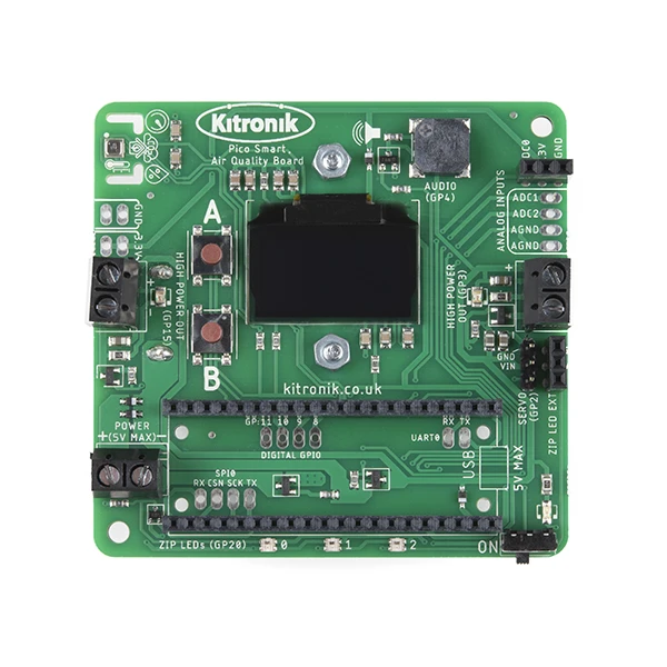 Kitronik Air Quality Datalogging Board For Pico 5 Kitronik Air Quality Datalogging Board For Pico - Image 3