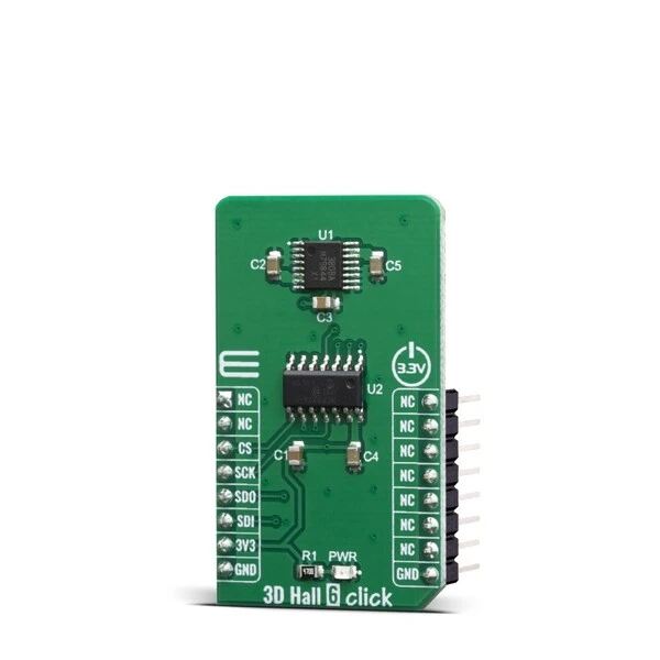 MIKROE 3D Hall 6 Click 3 MIKROE 3D Hall 6 Click