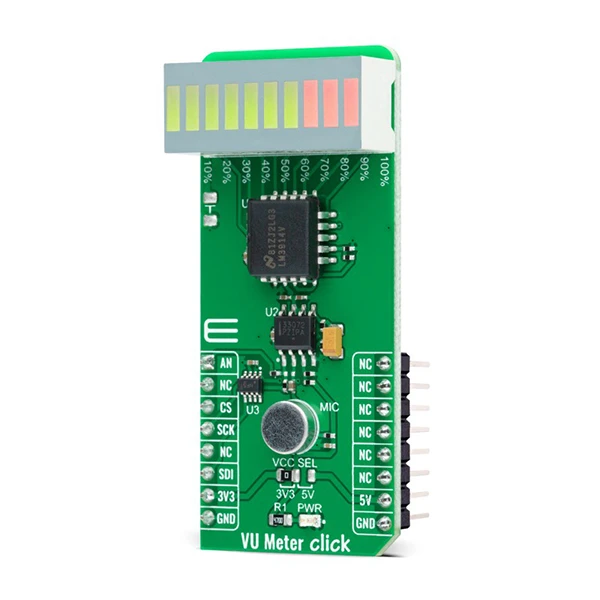 MIKROE VU Meter Click 3 MIKROE VU Meter Click