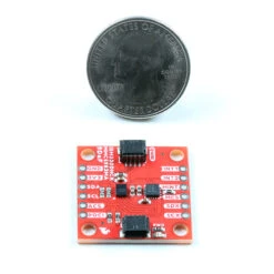 SparkFun 9DoF IMU Breakout - ISM330DHCX, MMC5983MA (Qwiic) -Electronic Components Store 19895 Quarter