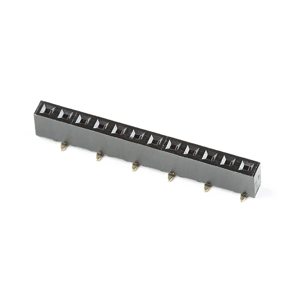 Straight Female Header - 12-Pin, Short (SMD) 3 Straight Female Header - 12-Pin, Short (SMD)