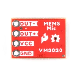 SparkFun Analog MEMS Microphone Breakout - VM2020 -Electronic Components Store 21537 BOB 03