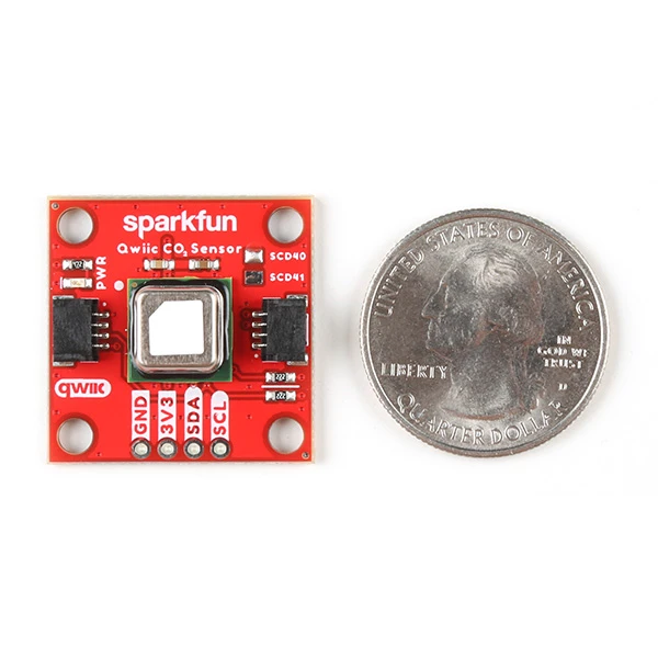 SparkFun CO₂ Humidity And Temperature Sensor - SCD40 (Qwiic) 6 SparkFun CO₂ Humidity And Temperature Sensor - SCD40 (Qwiic) - Image 4