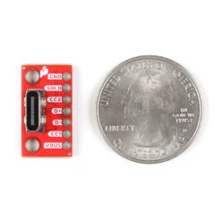 SparkFun USB-C Breakout - Vertical -Electronic Components Store 23055 BOB USB C Vertical Breakout 04