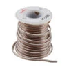 Hook-up Wire 2-Conductor - Clear (22AWG-7x30, Stranded, 25ft) -Electronic Components Store PRT 18382 01